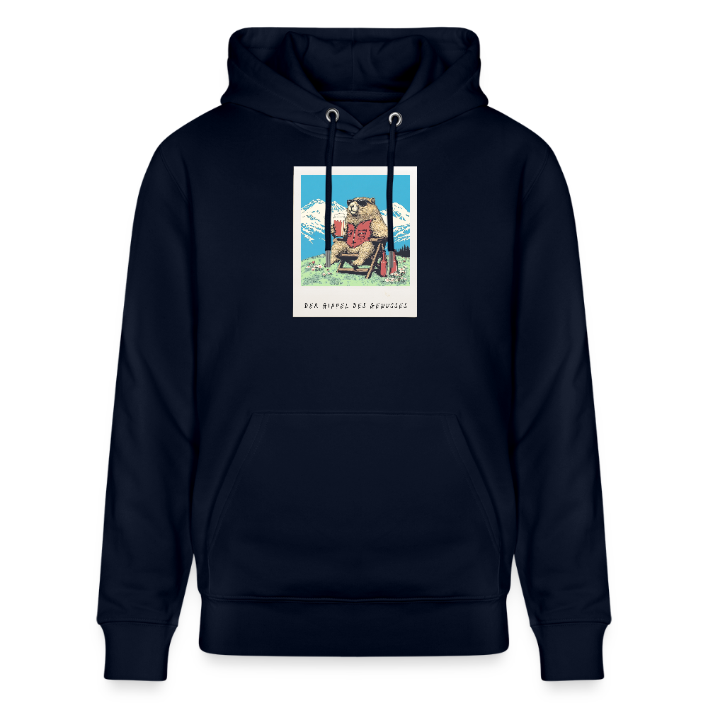 Hoodie "Genussgipfel" - Navy