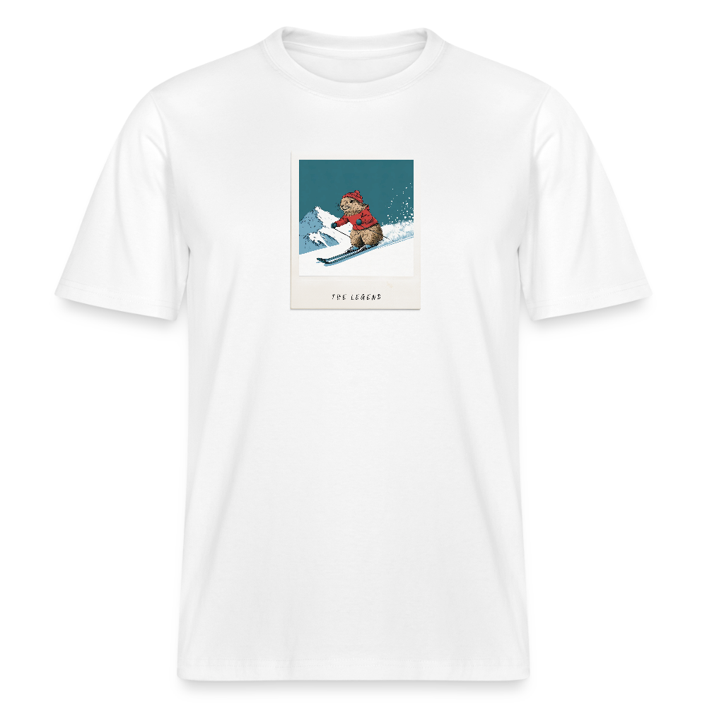 T-Shirt "She is the Legend" - Weiß