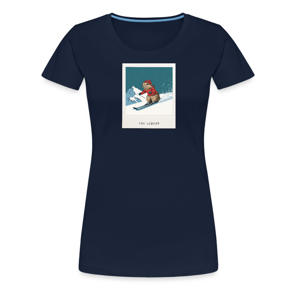 T-Shirt "She is the Legend" - Navy