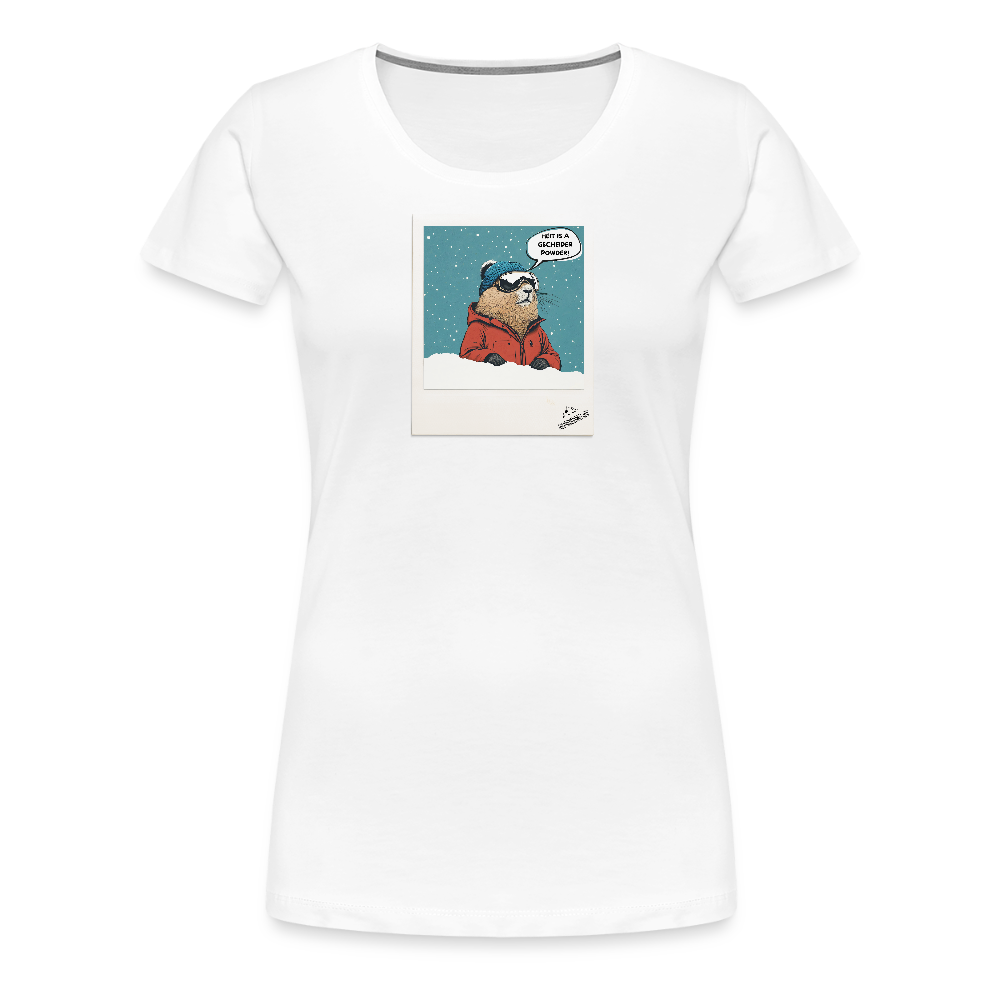 Women Shirt "Powder" - Weiß