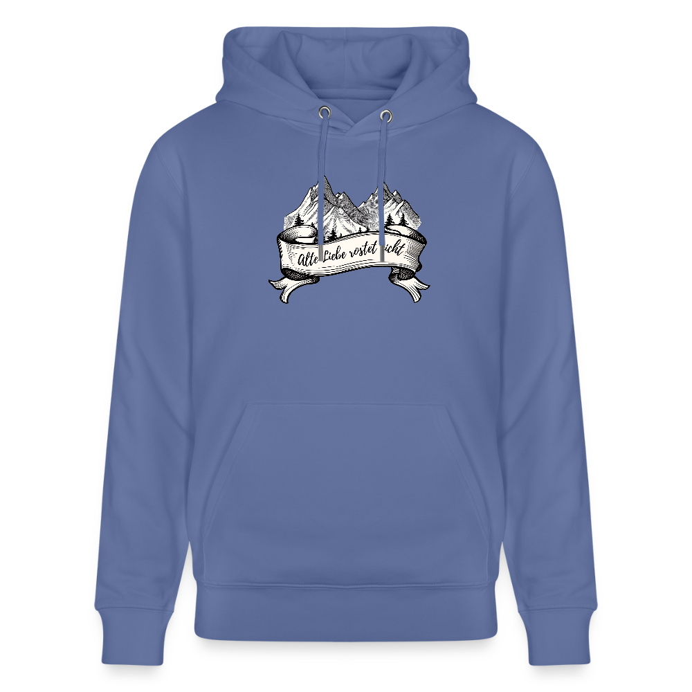 Hoodie "Alte Liebe" - Blau
