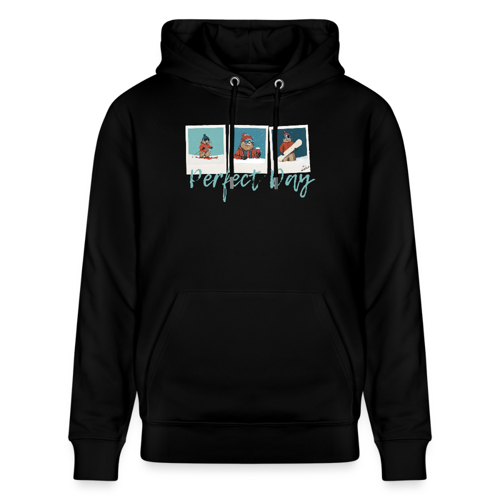 Hoodie "Perfect Day" - Schwarz