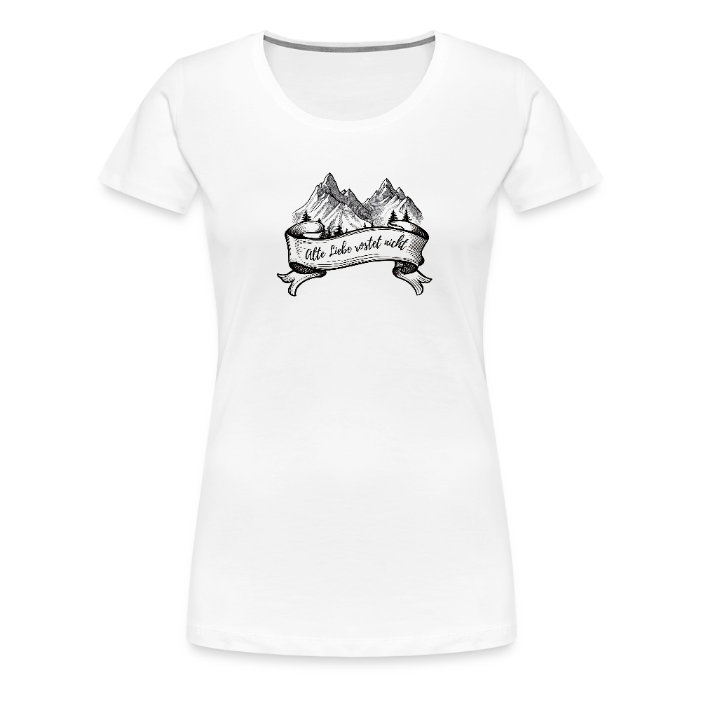 Women Shirt "Alte Liebe" - Weiß