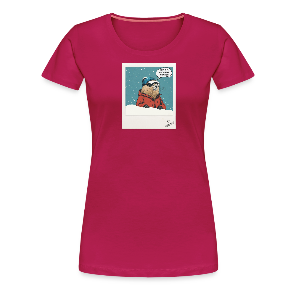 Women Shirt "Powder" - dunkles Pink