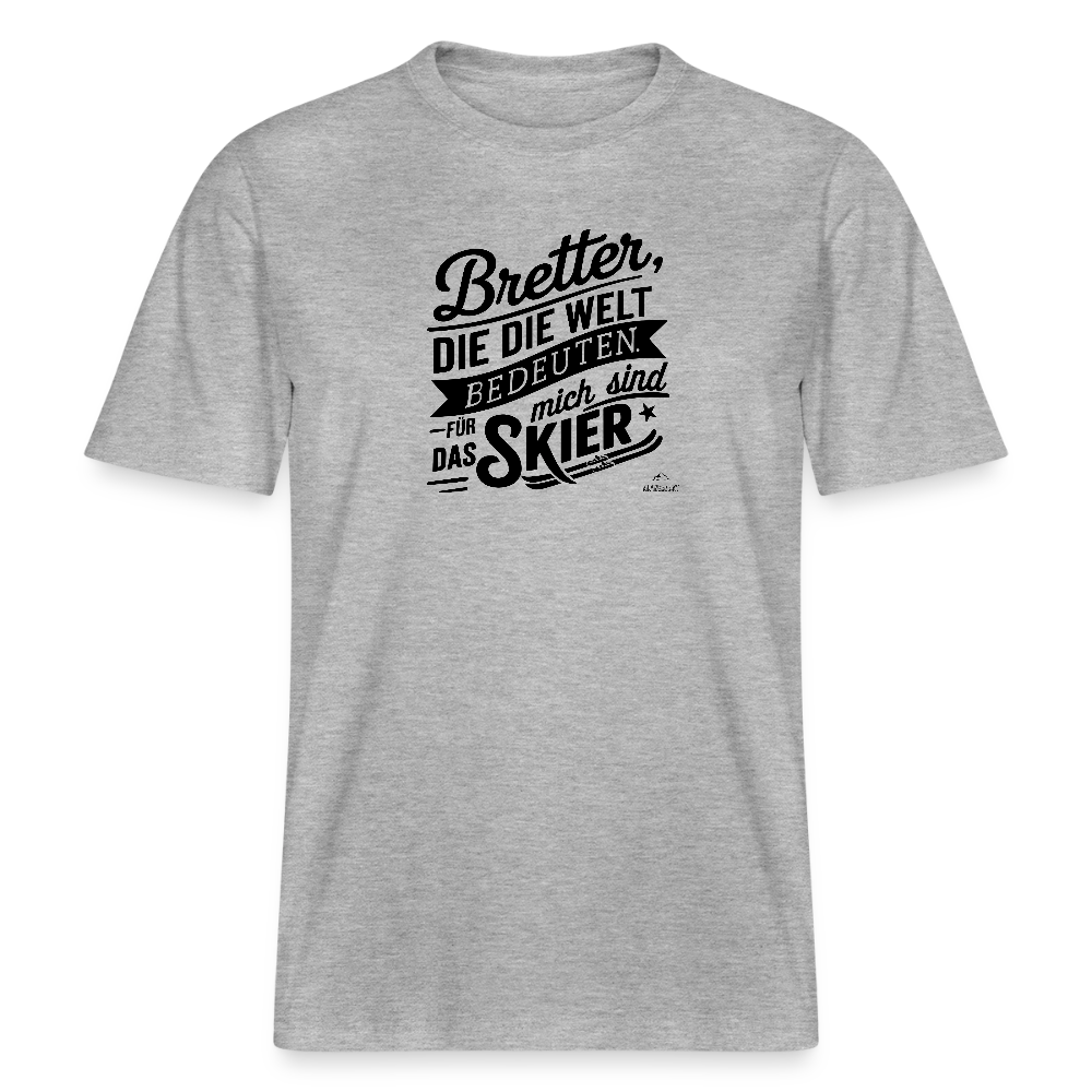 T-Shirt "Bretterwelt" - Grau meliert