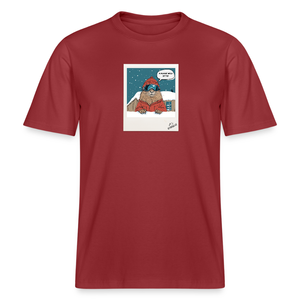 T-Shirt "Willi" - Erdrot