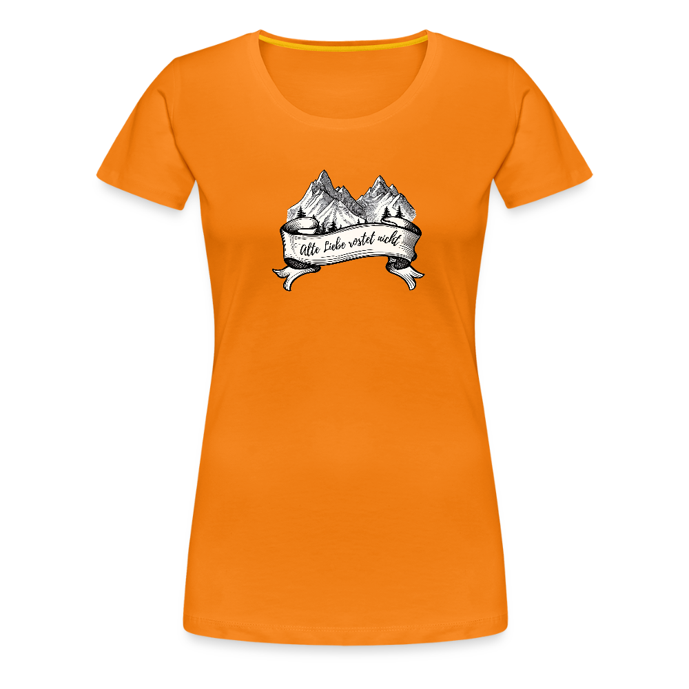 Women Shirt "Alte Liebe" - Orange