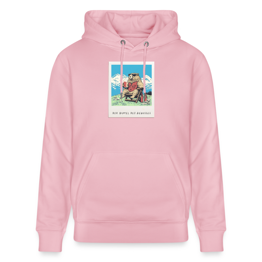 Hoodie "Genussgipfel" - Hellrosa