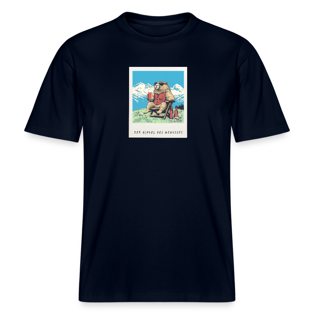 T-Shirt "Genussgipfel" - Navy