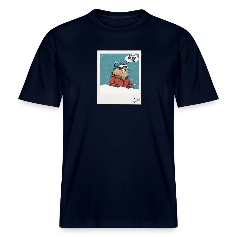 T-Shirt "Powder" - Navy