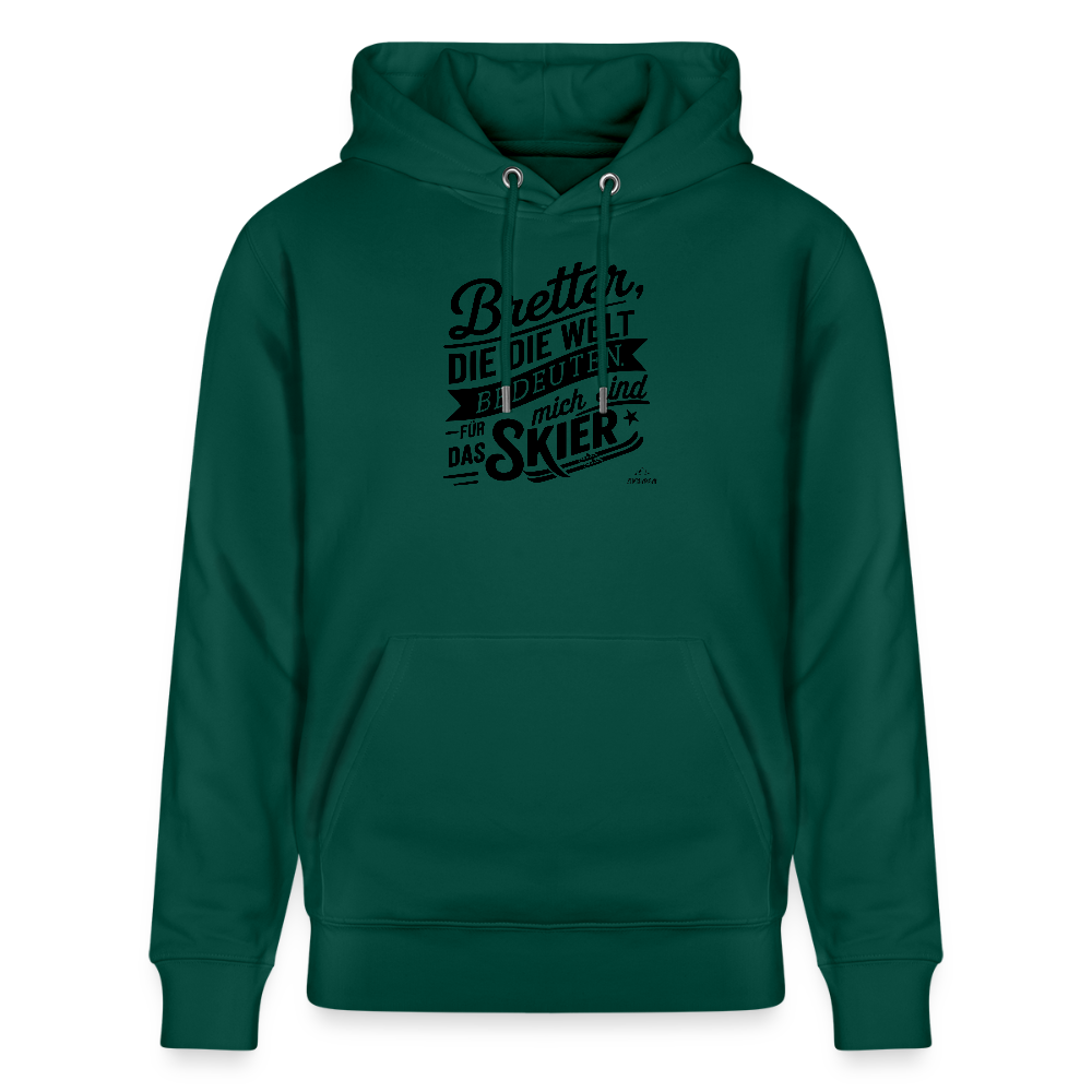 Hoodie "Bretterwelt" - Forest