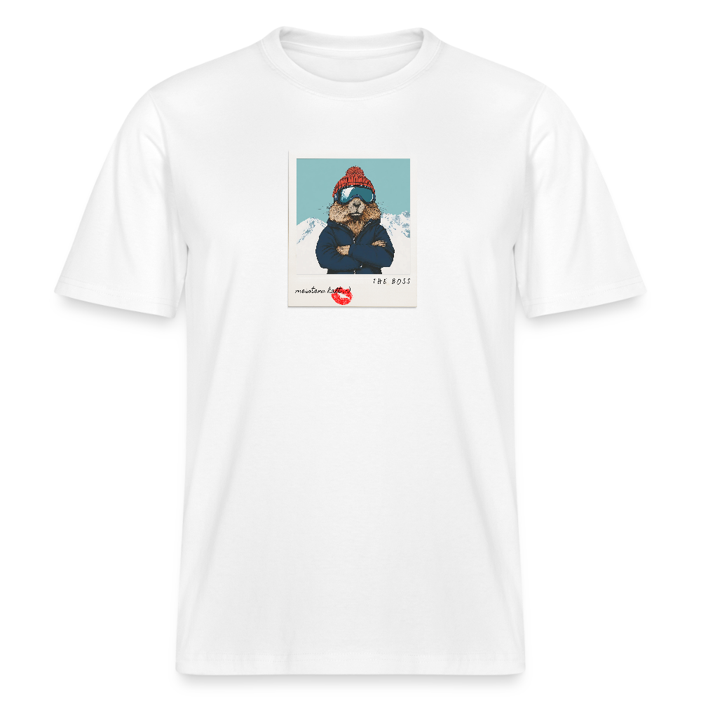 T-Shirt "The Boss" - Weiß