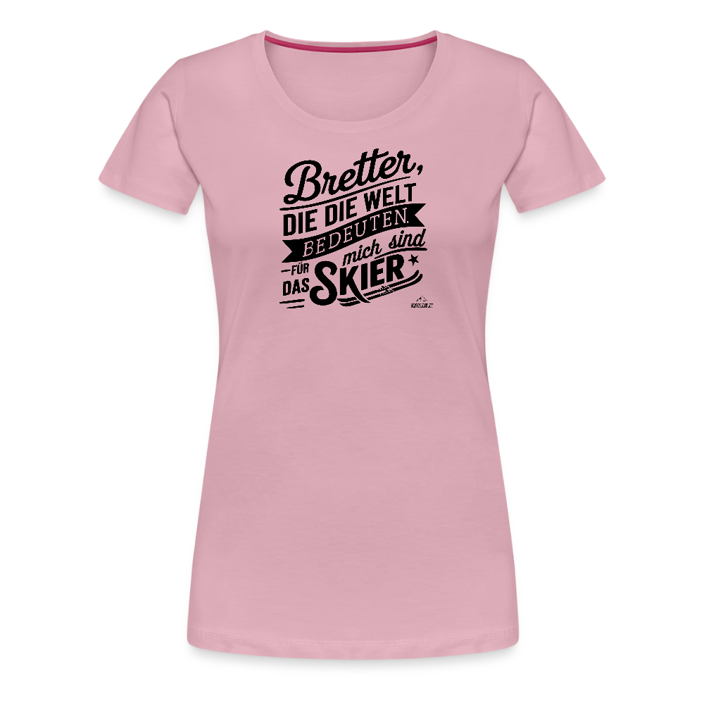 Women Shirt "Bretterwelt" - Hellrosa