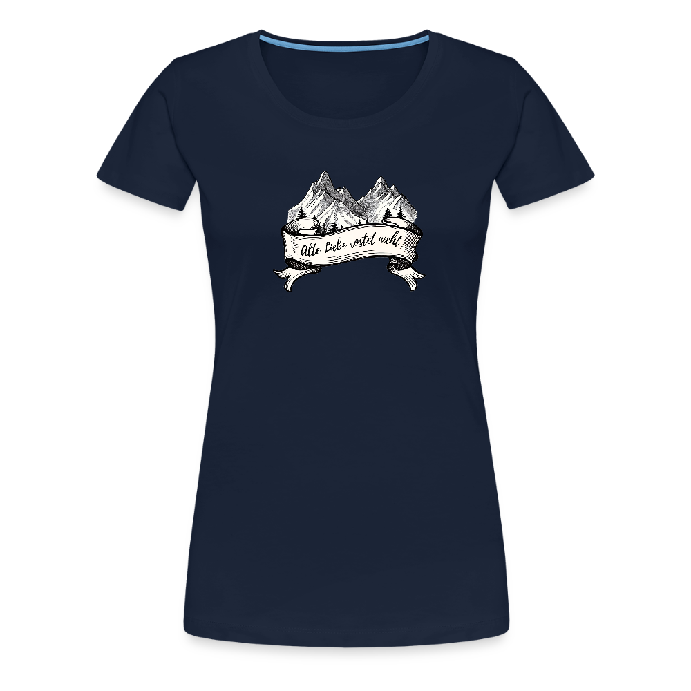 Women Shirt "Alte Liebe" - Navy
