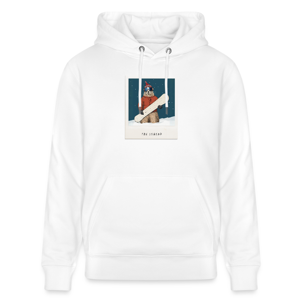 Hoodie "The Legend - Board" - Weiß
