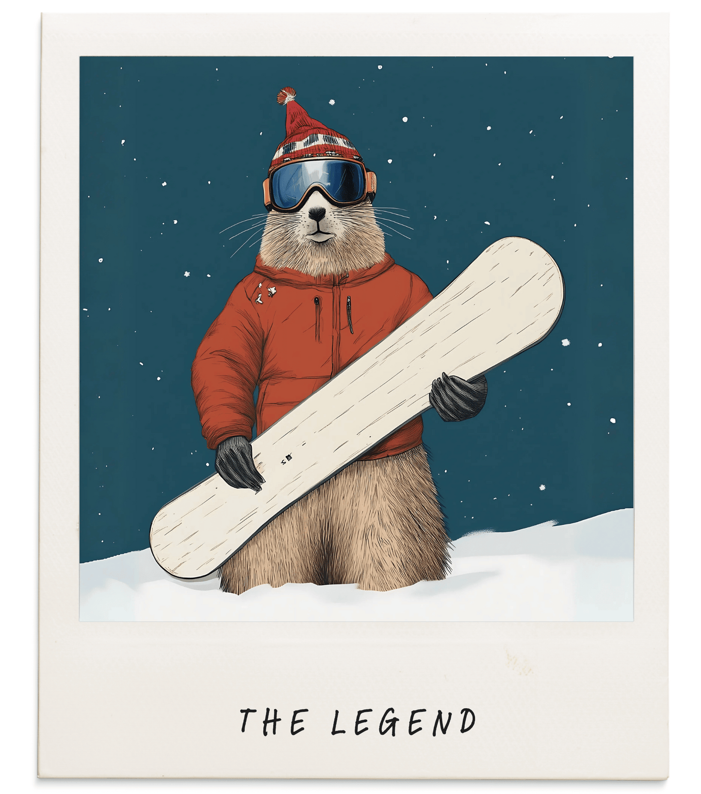 Hoodie "The Legend - Board"