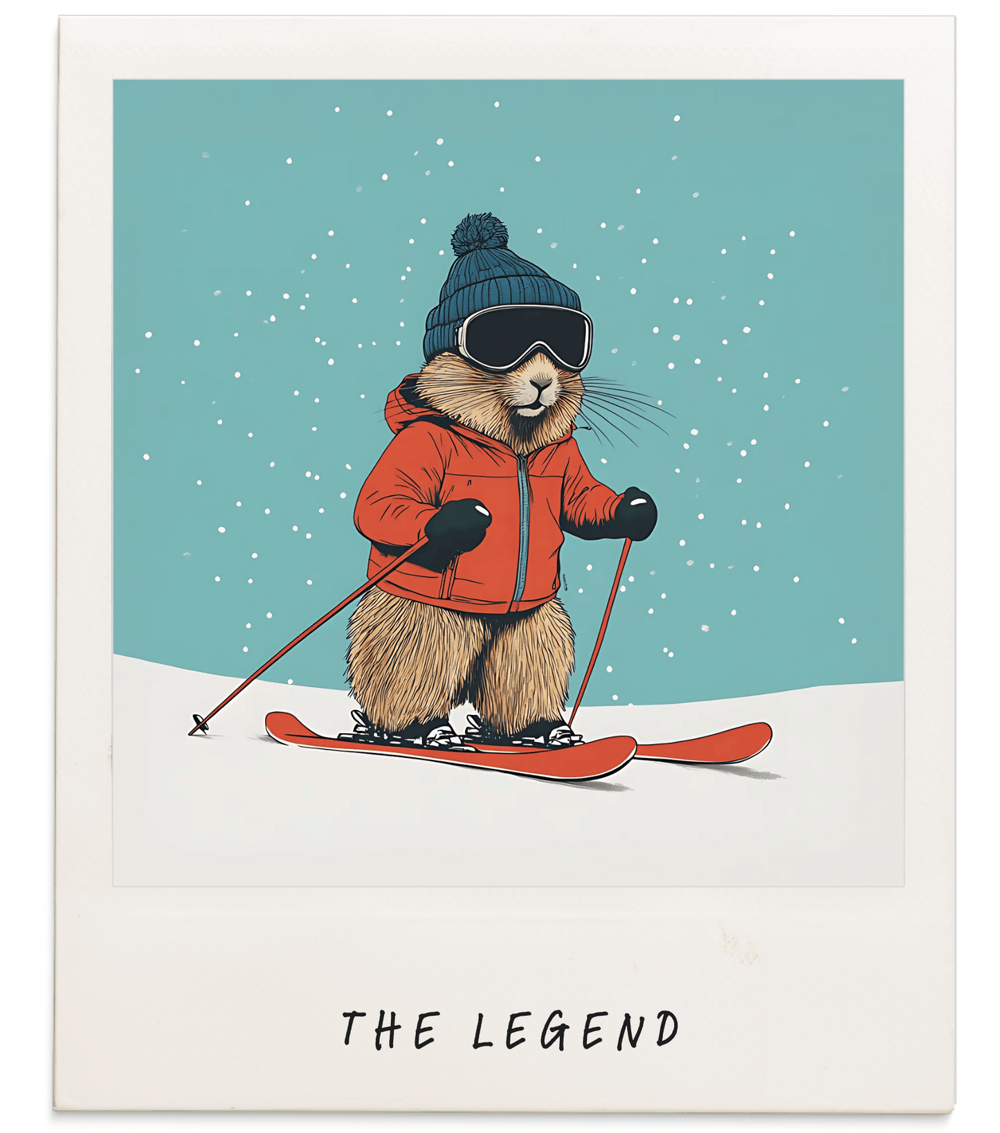 Hoodie "The Legend - Ski"